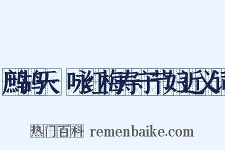 鹧鸪天·咏红梅寿守节妇近义词是什么意思的图片